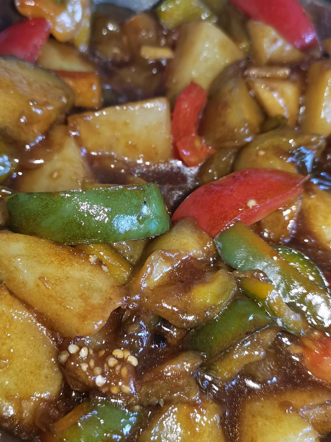 超级下饭的地三鲜