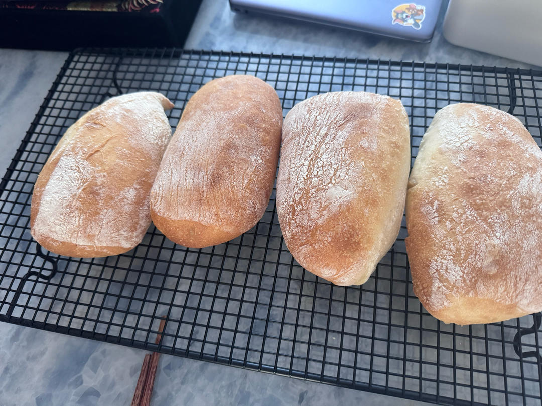 恰巴塔面包  Ciabatta