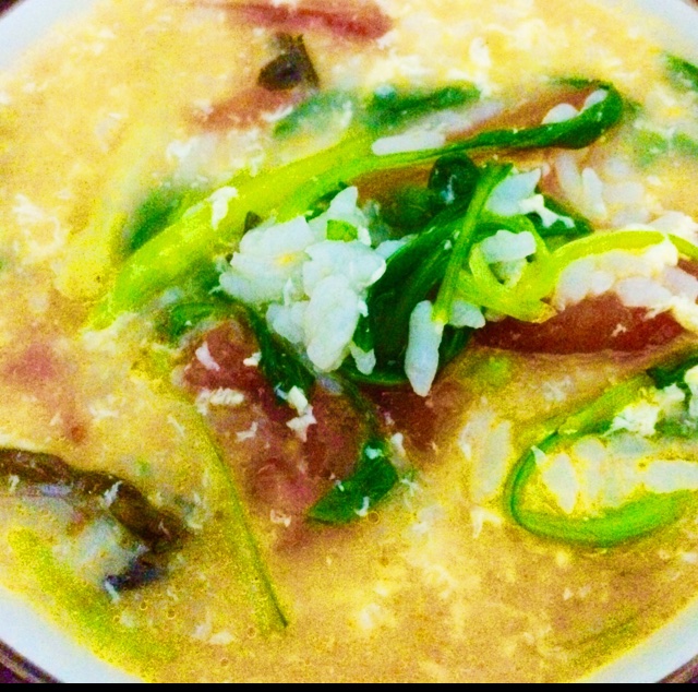 谈小鹂做的三鲜烫饭