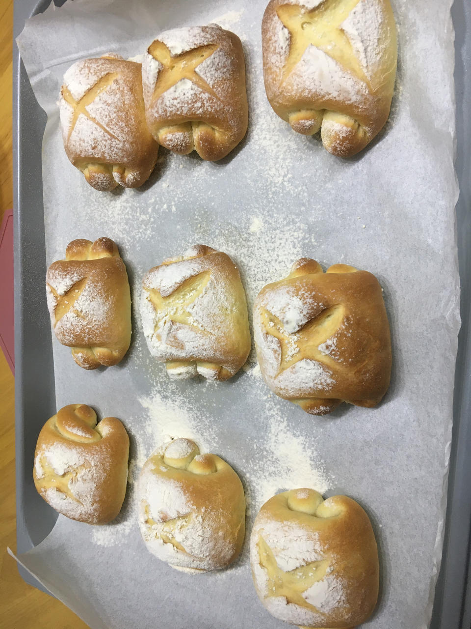 超软牛奶小面包