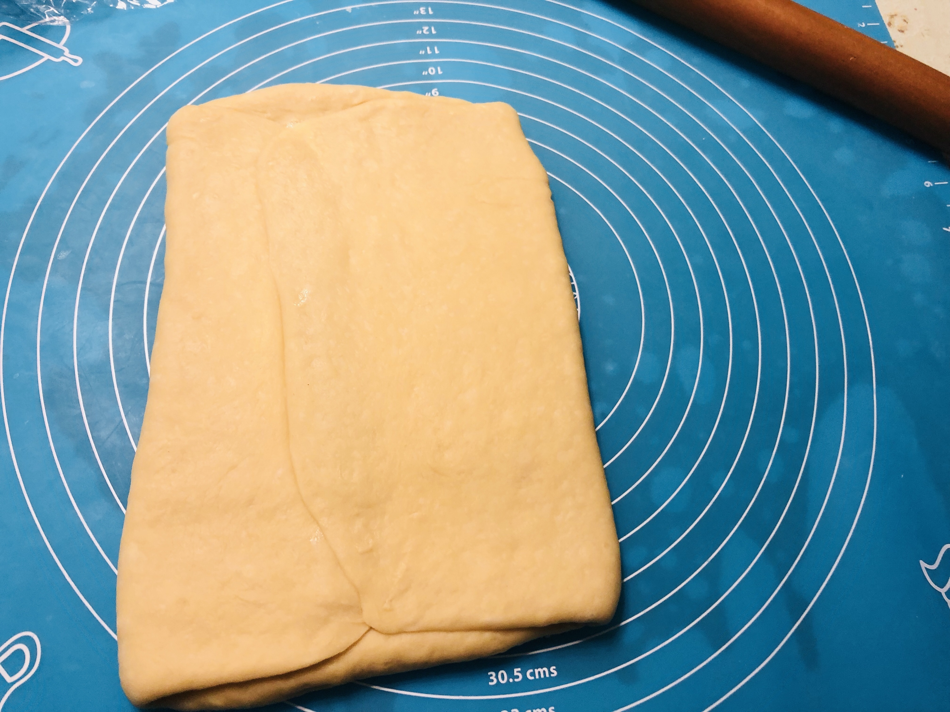 羊角包（家庭版）红豆沙，巧克力的做法 步骤7