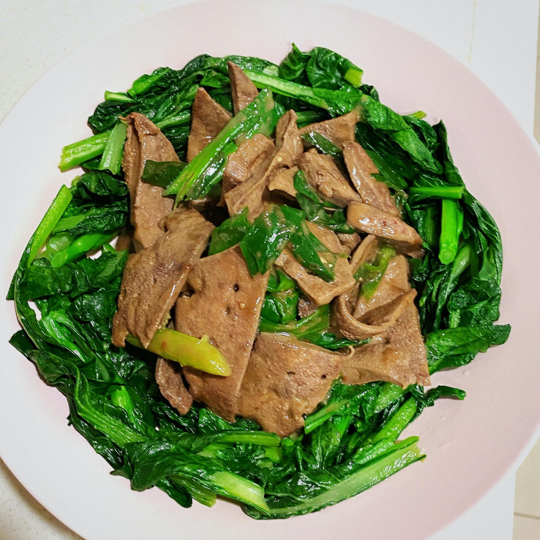 炒猪肝（附猪肝的选择）