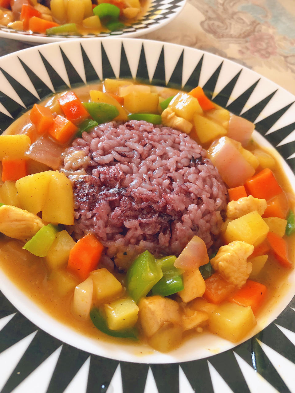 咖喱鸡肉饭