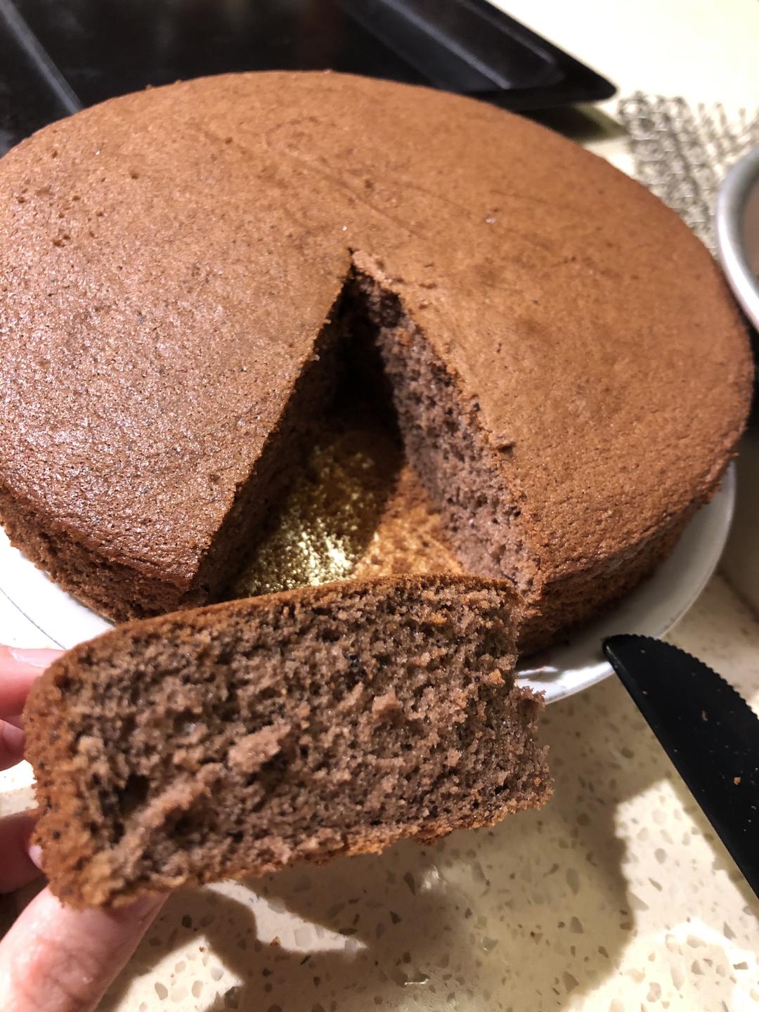 自用巧克力蛋糕胚