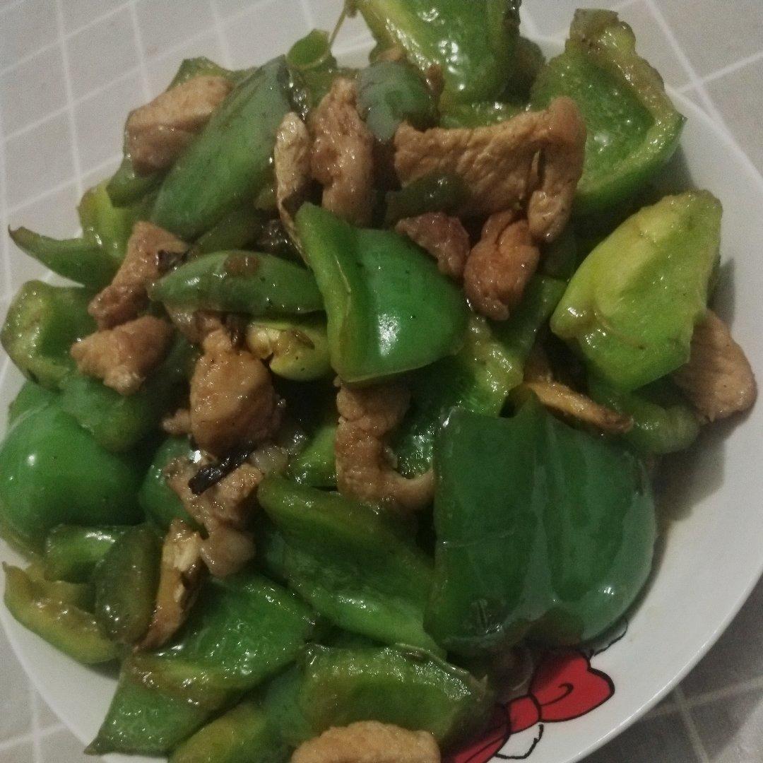 青椒炒肉
