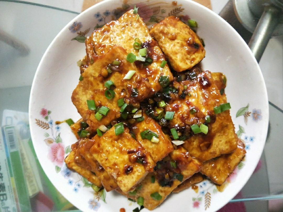豆腐新吃法❗️超级好吃香煎鸡蛋抱豆腐