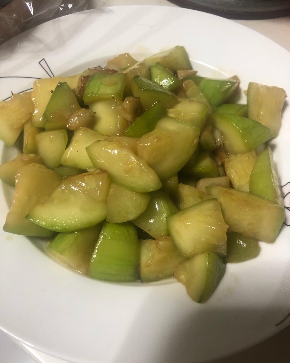 蚝油西葫芦