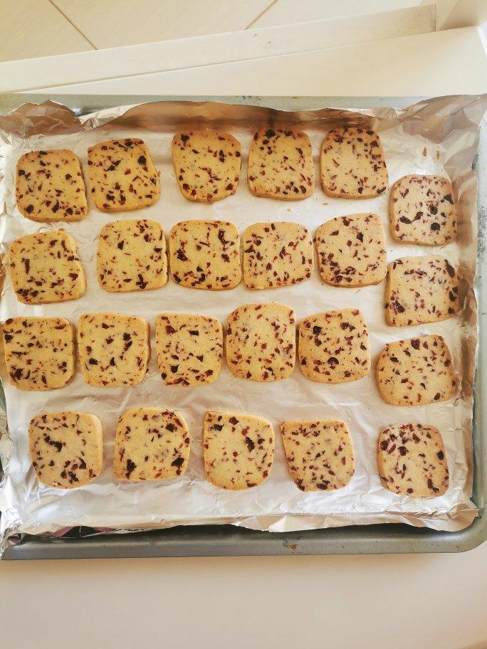 低糖少油版蔓越莓饼干