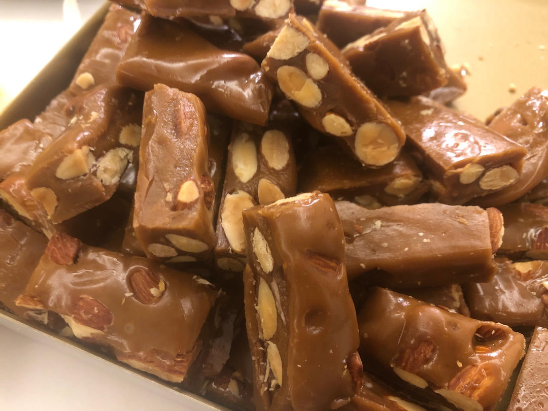 焦糖海盐杏仁太妃糖