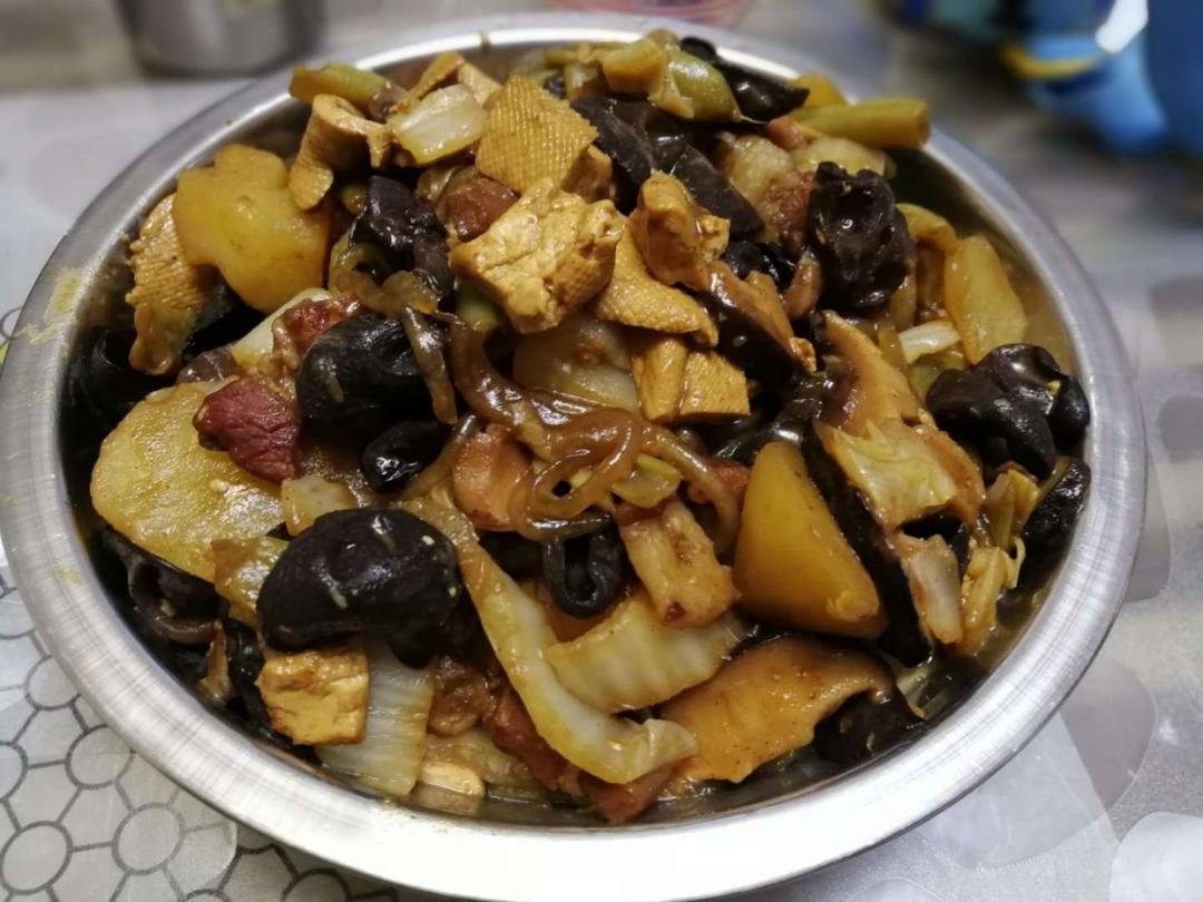 冰枫蓝心做的超简单烩菜