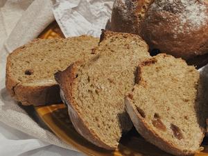【爱尔兰传统苏打面包】无糖无油全麦快速面包的做法 步骤7