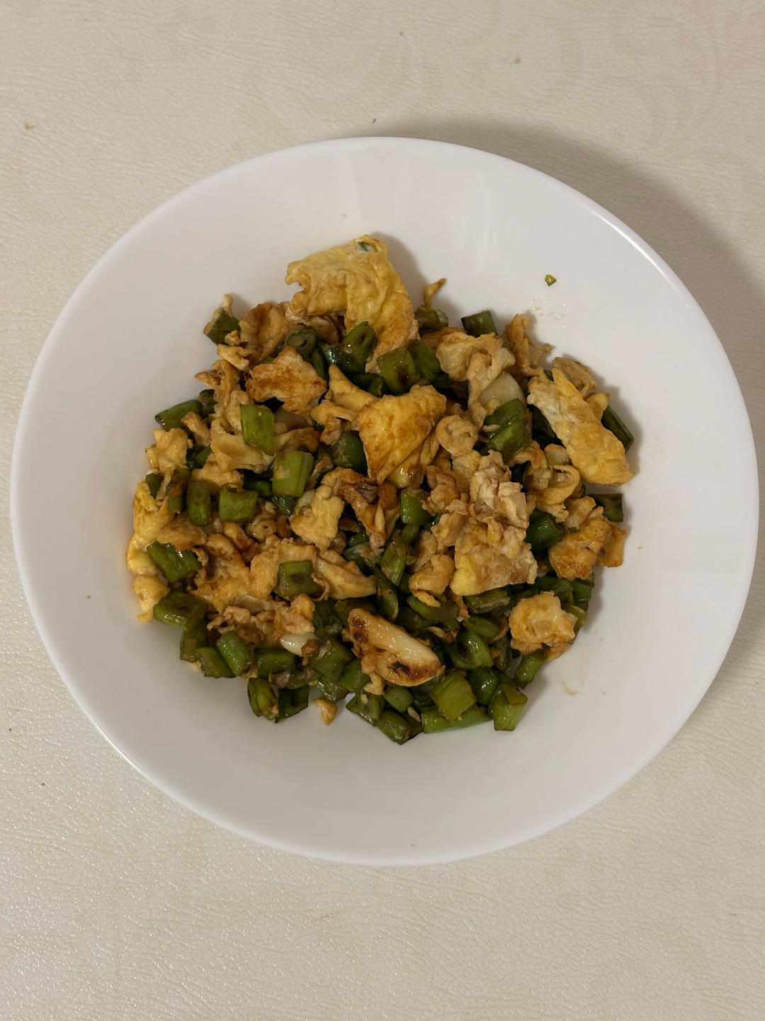 豆角炒蛋超级下饭菜，不好吃算我输