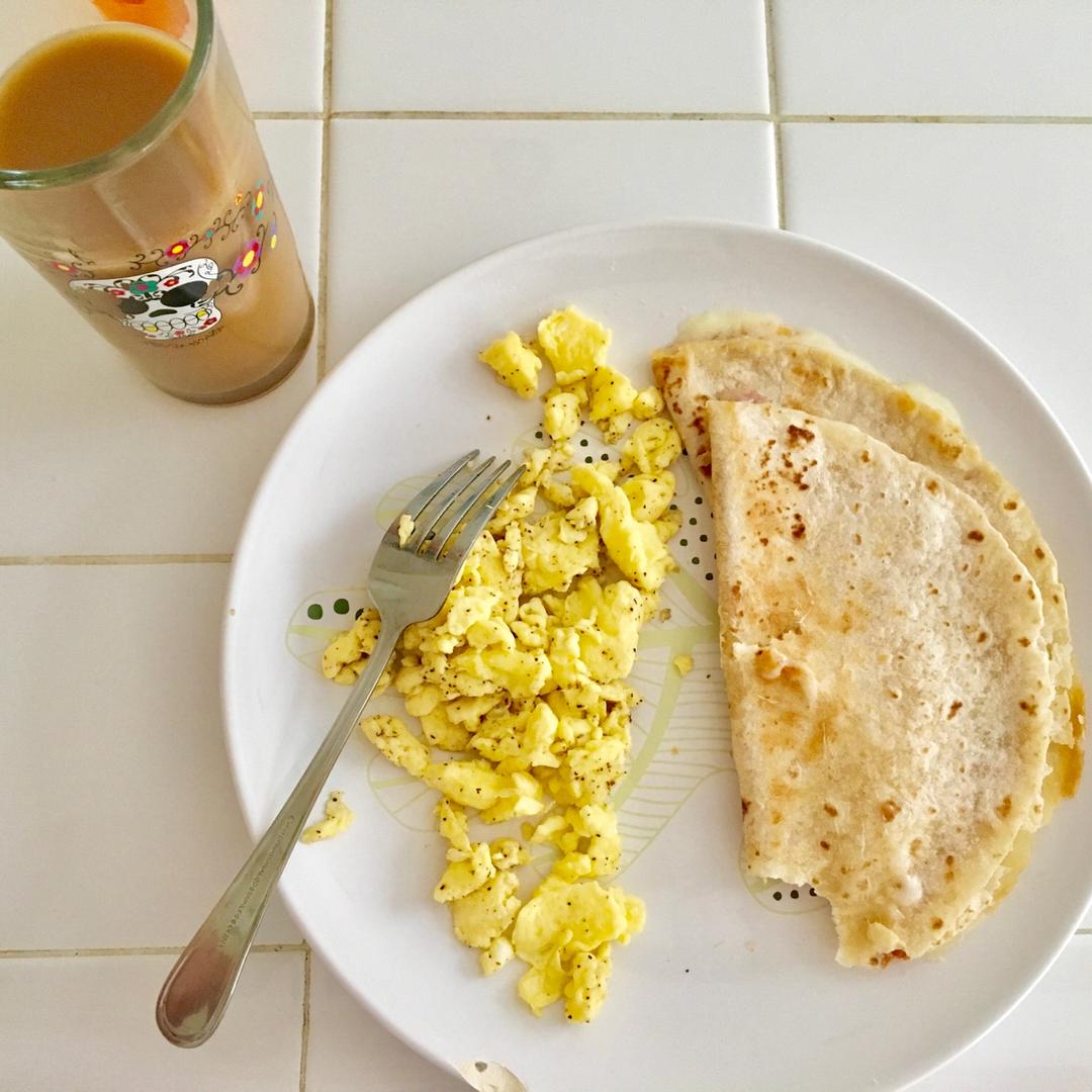 墨西哥早餐煎饼quesadilla