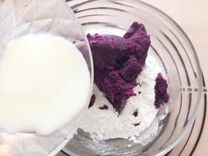 无糖低脂紫薯饼❗️好吃不胖，一次成功，巨简单❗️的做法 步骤6