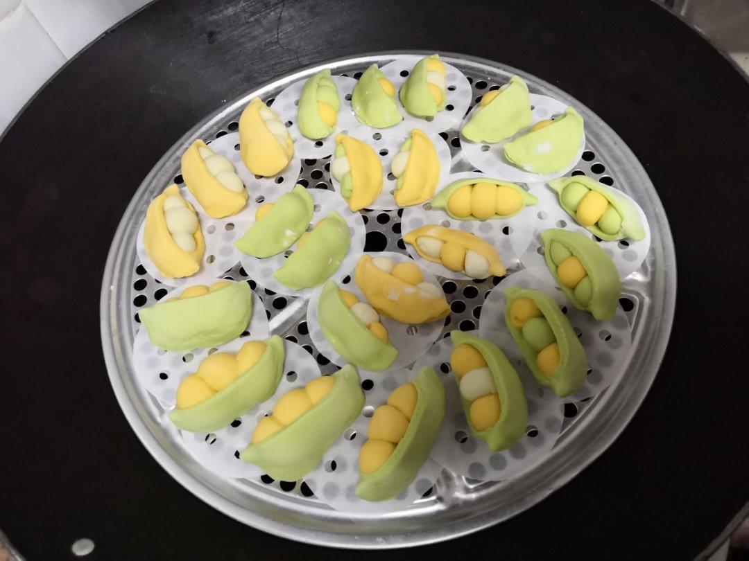 豌豆荚馒头