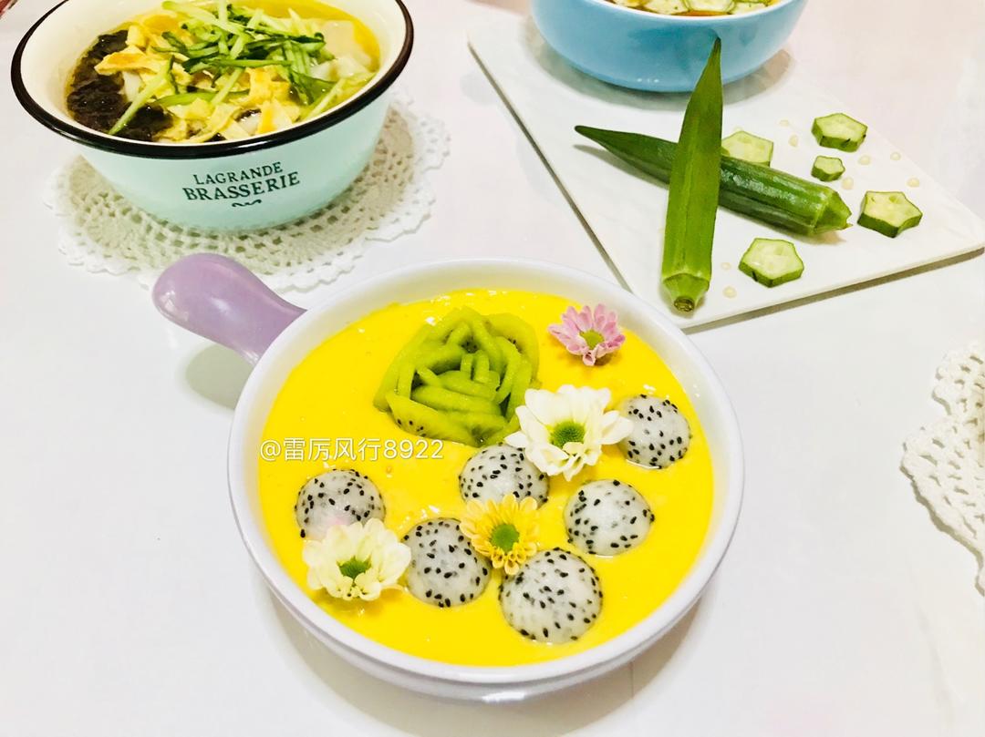 思慕雪碗的3+2种有爱吃法「厨娘物语」