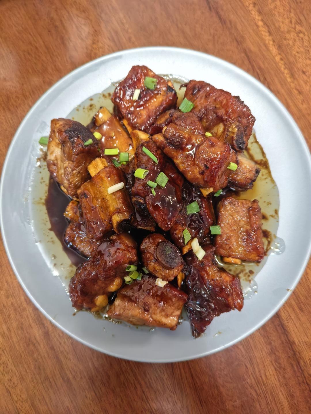 糖醋排骨/糖醋小排（不放油）（12345口诀做出正宗上海本帮）