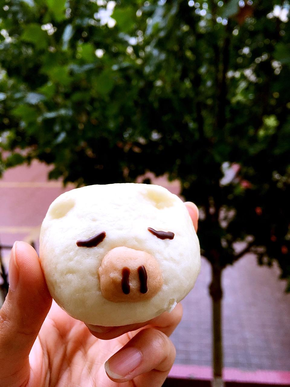自制无油奶黄包