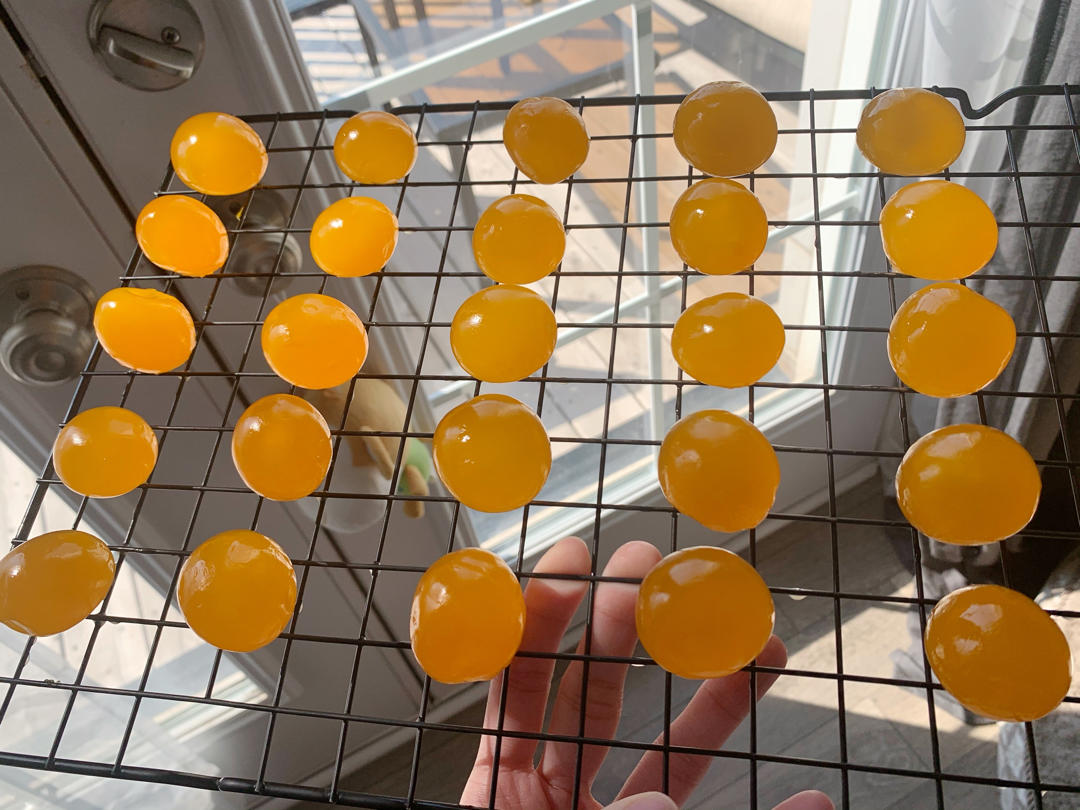 自制流油的咸鸭蛋