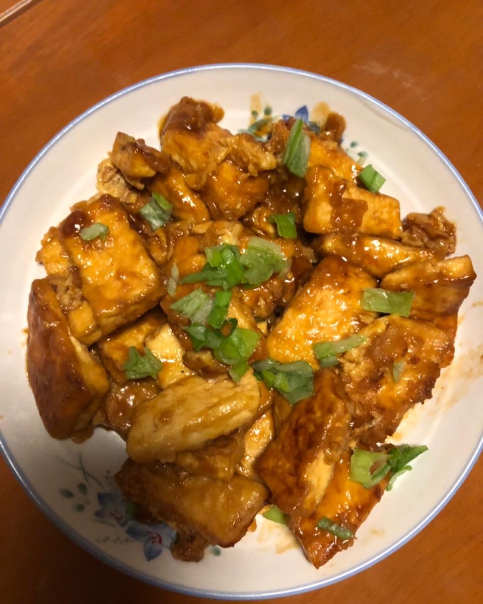 无敌好吃的香煎豆腐