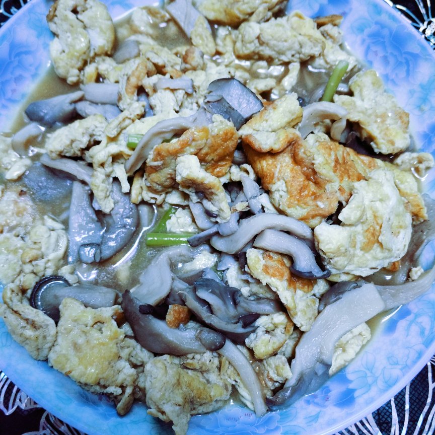 蘑菇炒蛋