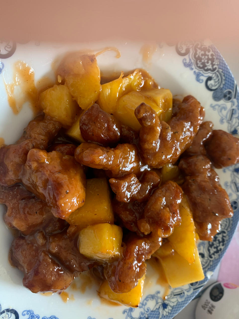 菠萝咕噜肉