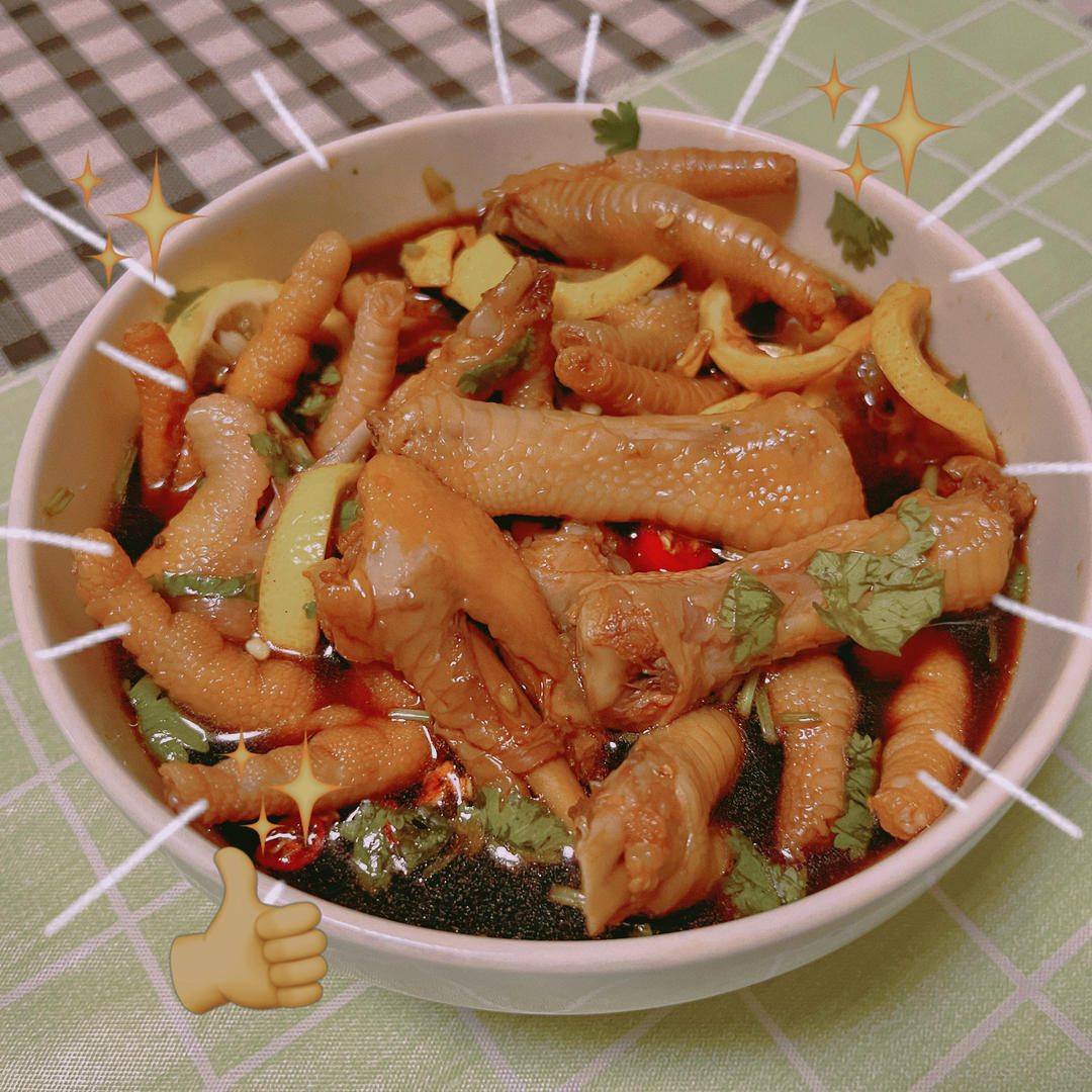 学会可以去摆摊的柠檬鸡爪🍋