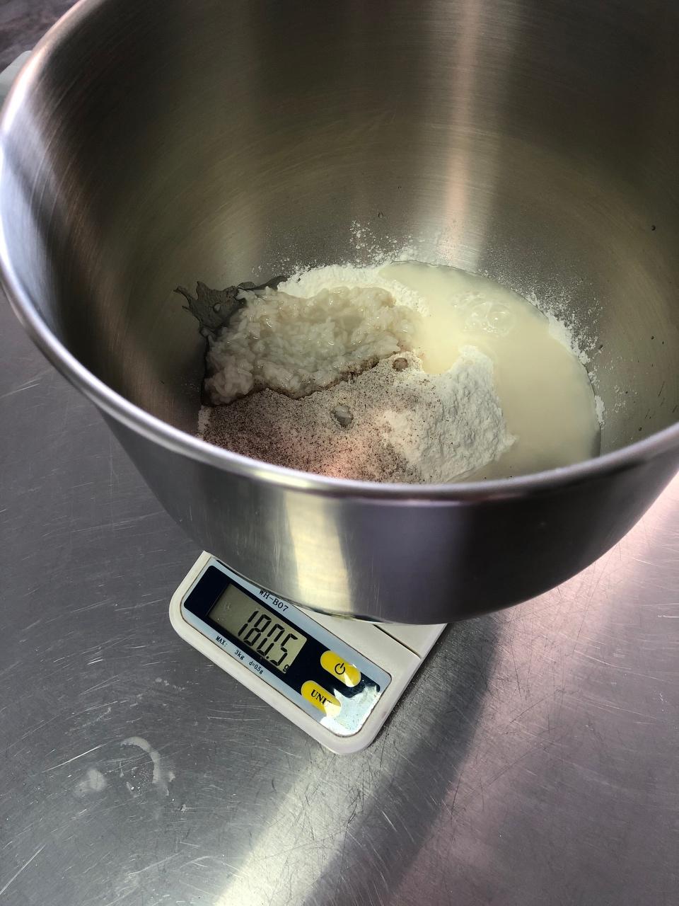 纯奶手撕吐司的做法 步骤1