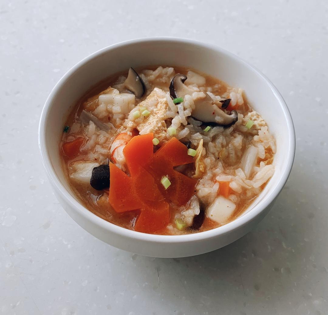 快手早餐粥的做法