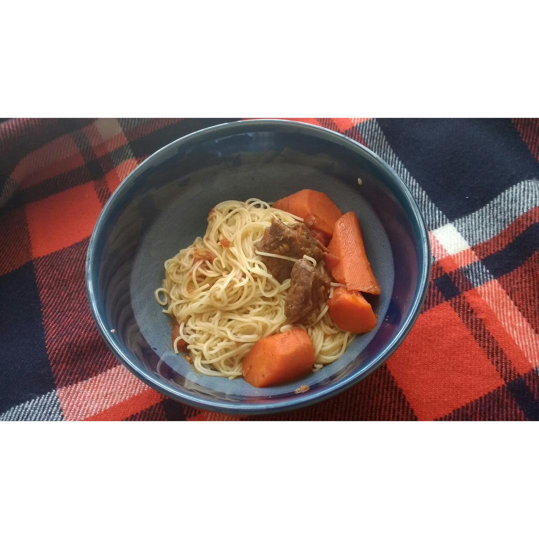 番茄牛腩(这样做牛肉不会老哦）
