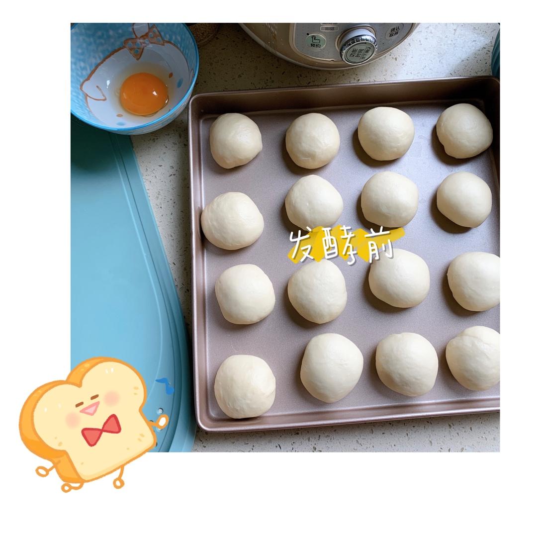 🥛超简单快手，柔软拉丝，一次发酵，牛奶小餐包