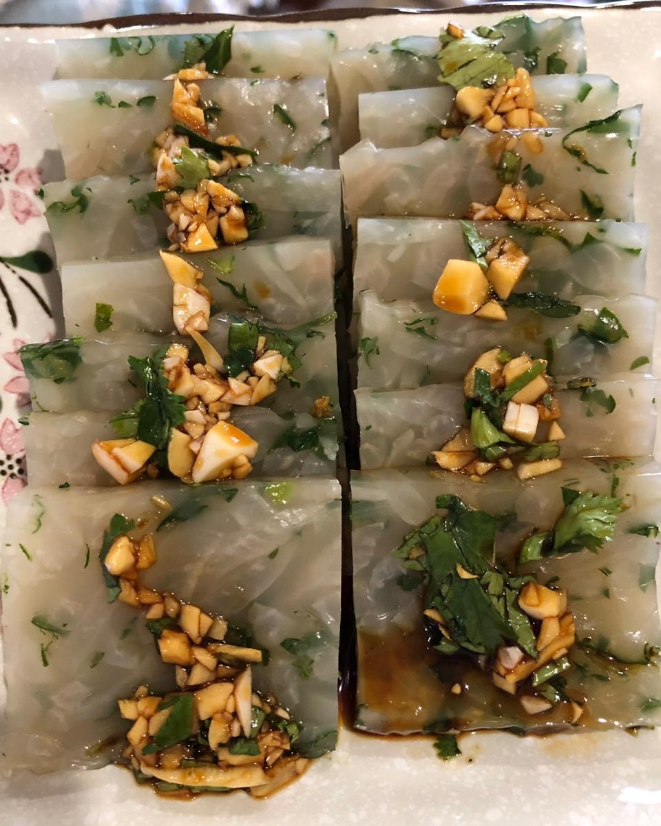 水晶肉皮冻