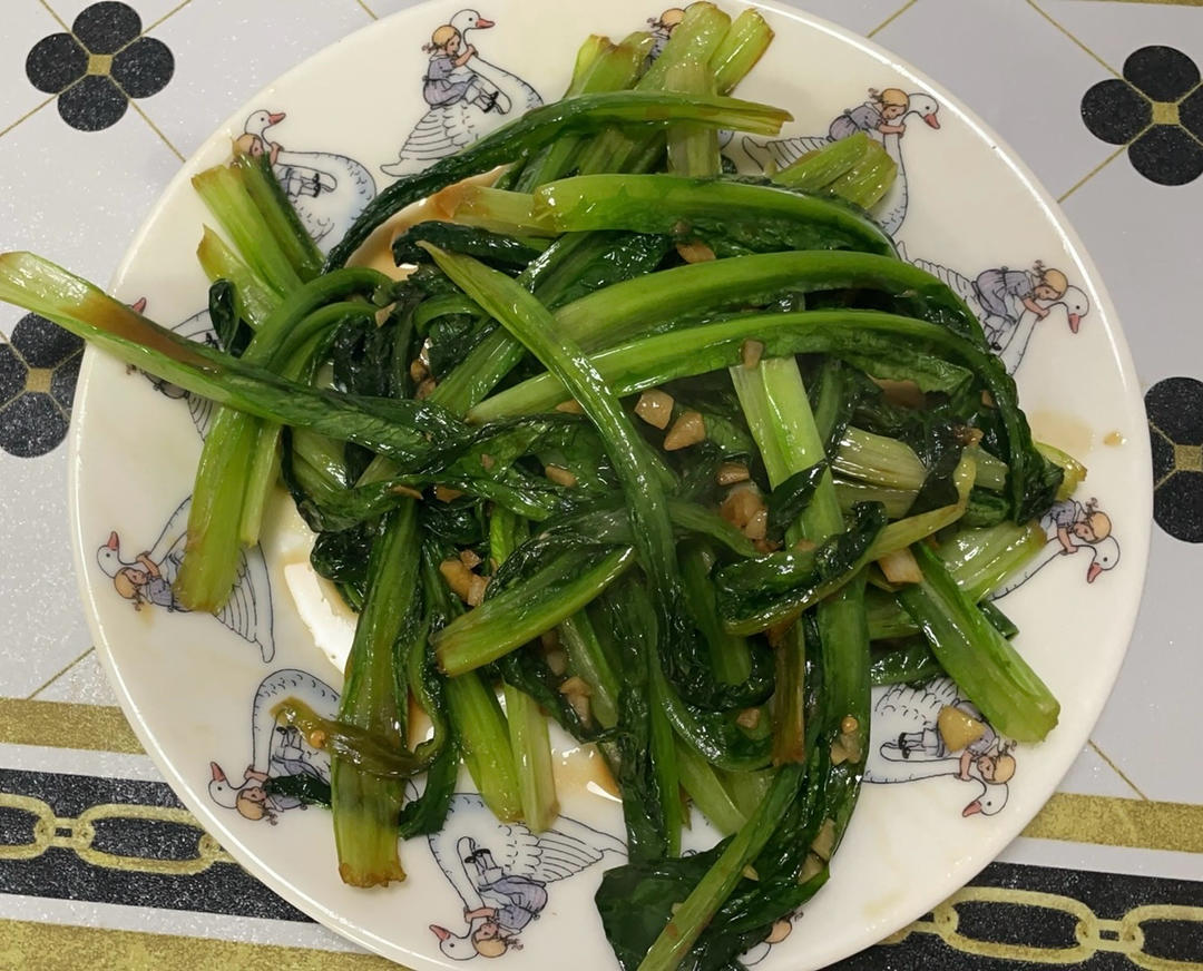 蒜蓉油麦菜（蚝油）