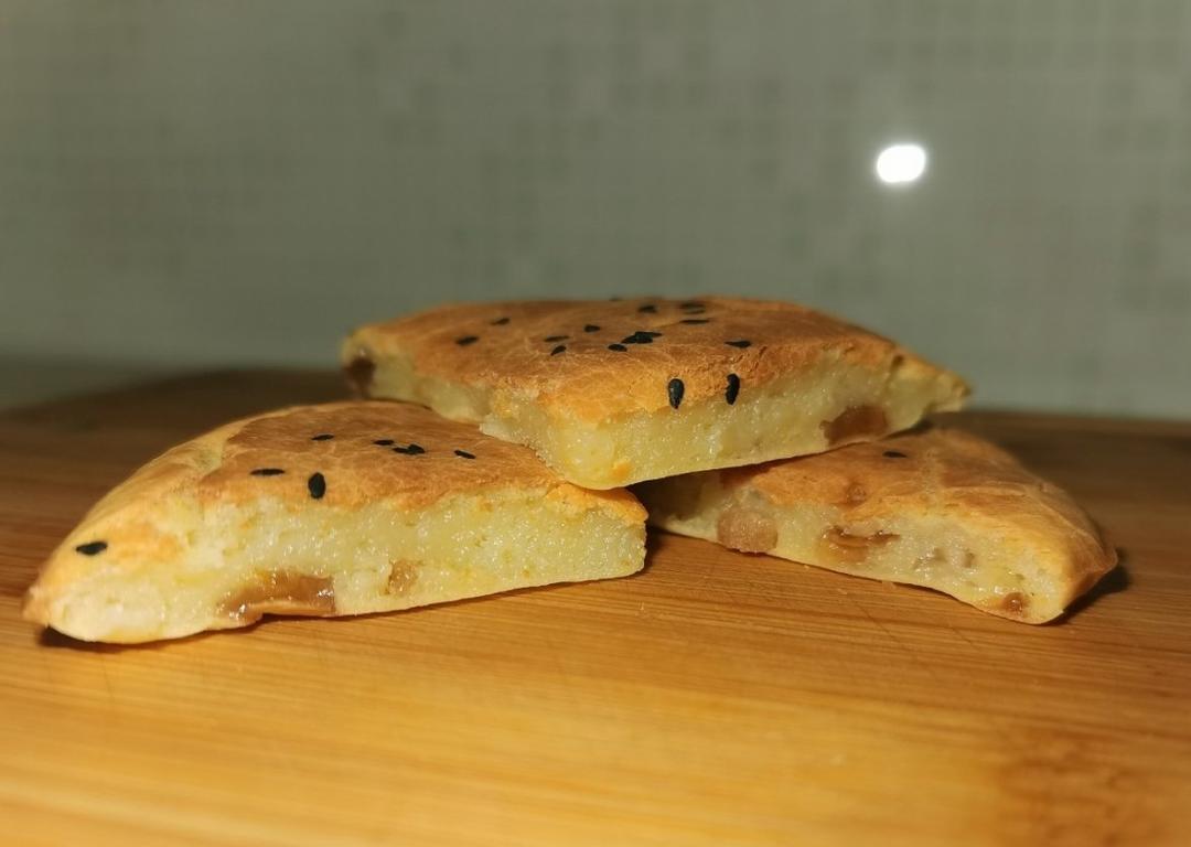 外酥里糯的蔓越莓烤年糕