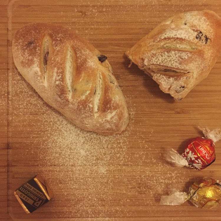 全麦葡萄干面包