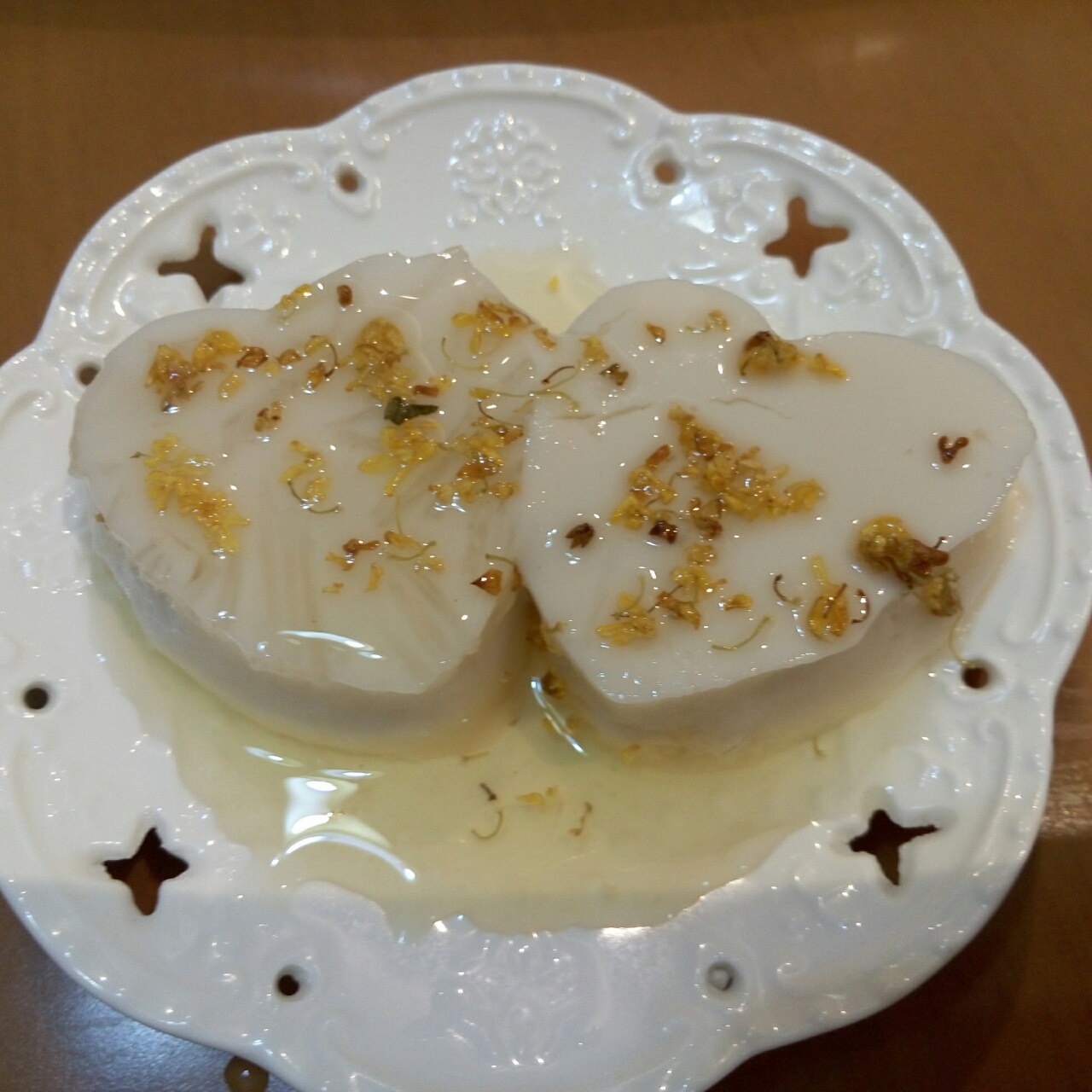 桂花杏仁豆腐