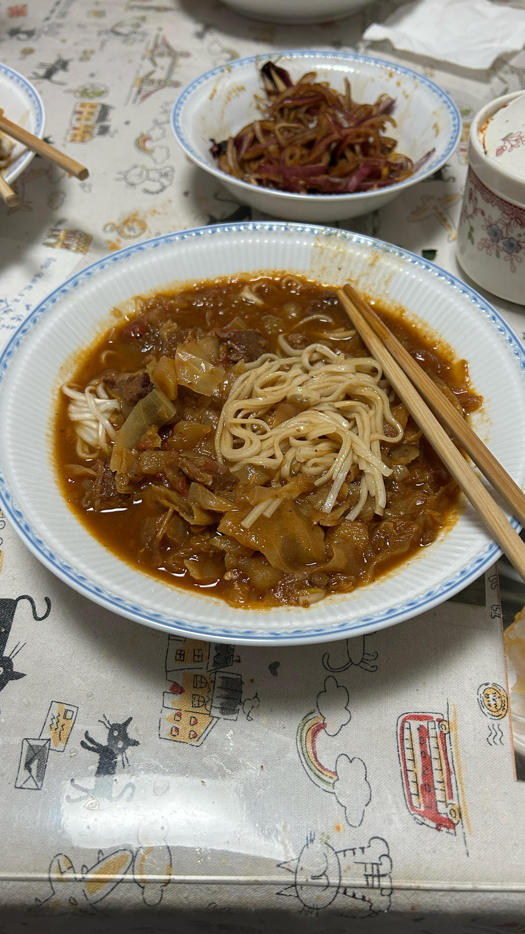 快手西红柿土豆炖牛肉