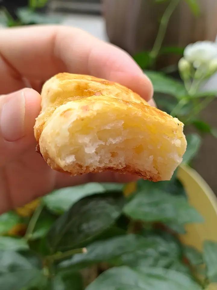 消耗淡奶油的司康