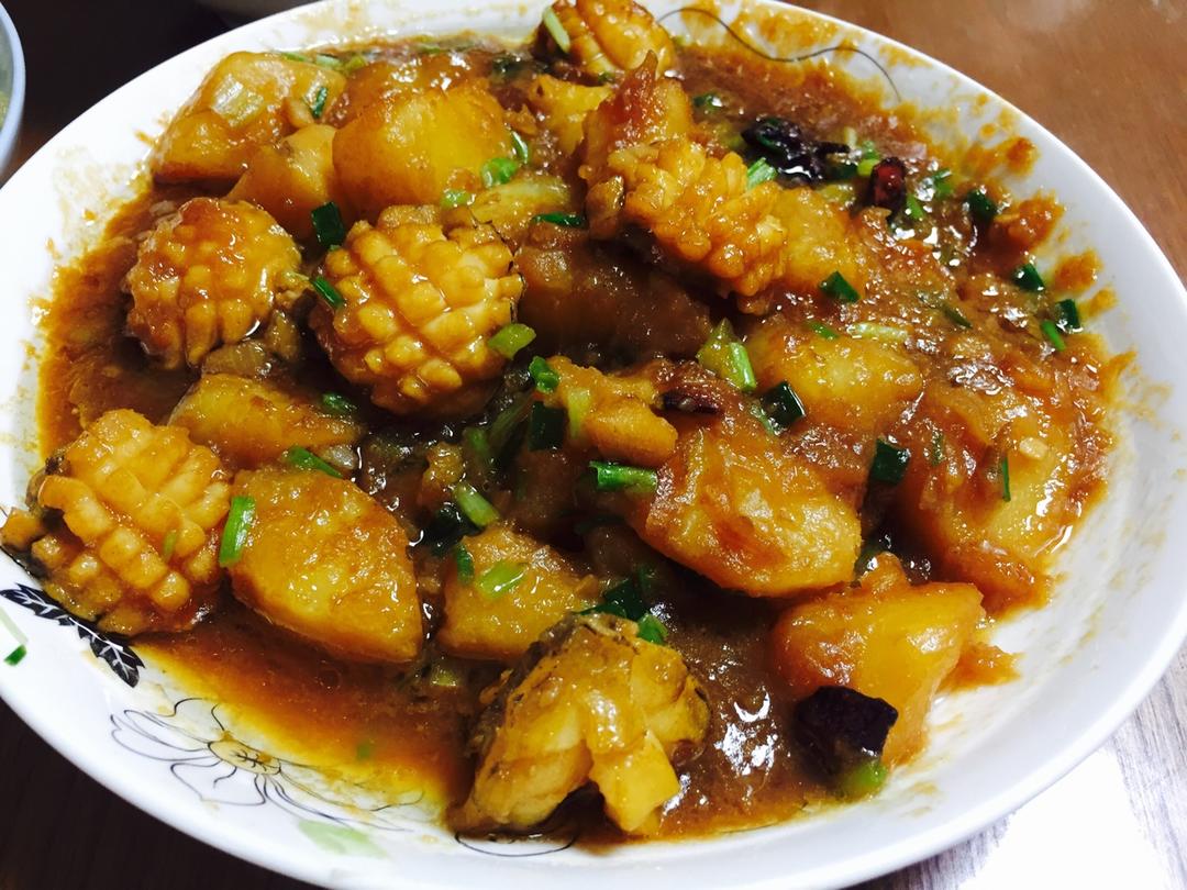 小鲍鱼炖土豆