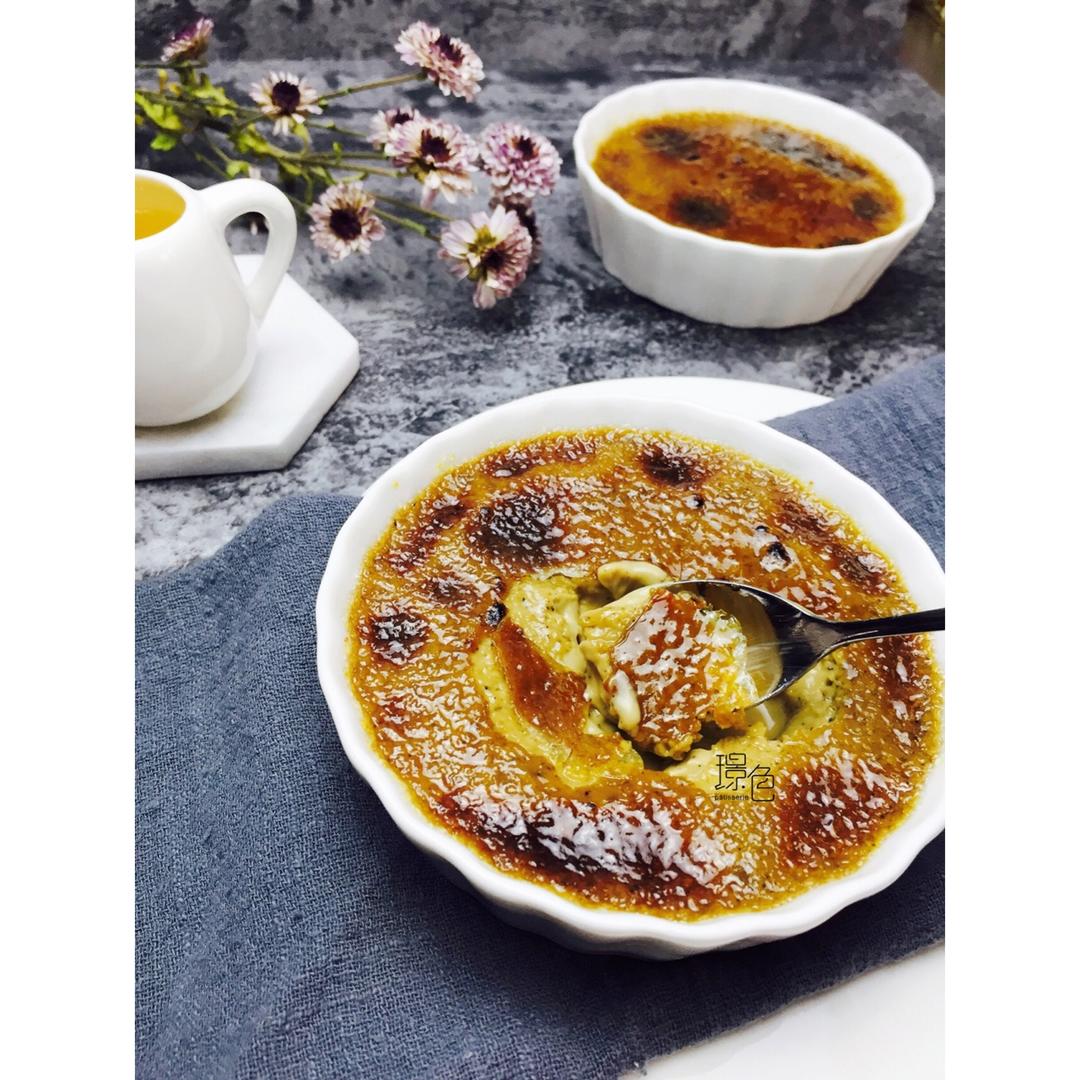 伯爵红茶烤布蕾<Earl Grey Crème Brûlée>