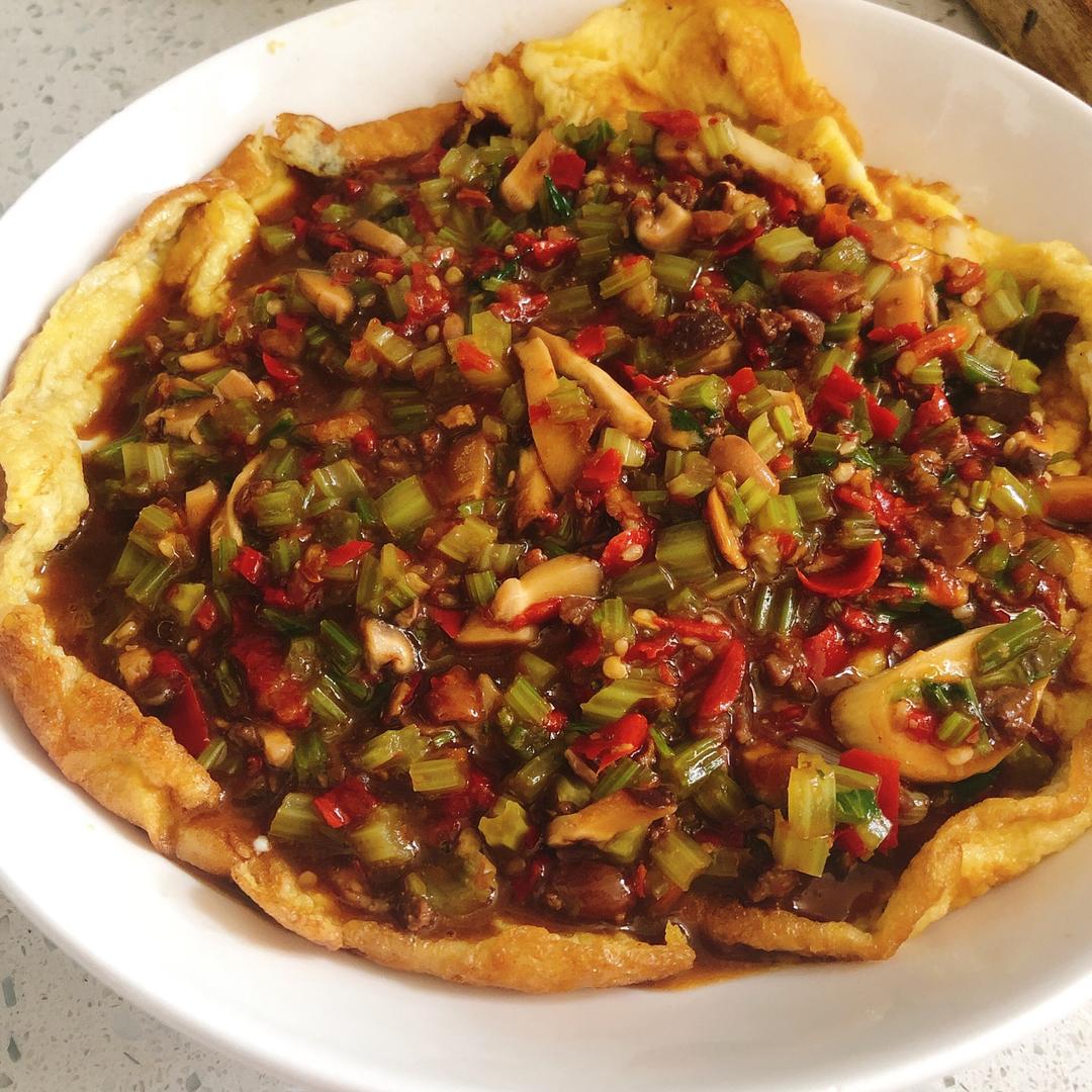 超下饭鱼香烘蛋