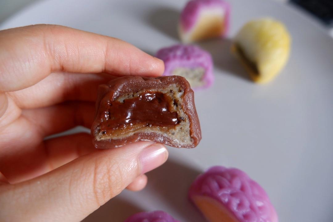 🥮一次学会6种奶黄馅｜原味｜伯爵茶｜金沙｜抹茶｜可可｜摩卡（消耗奶油）