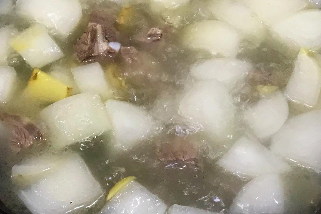 白萝卜清肺汤