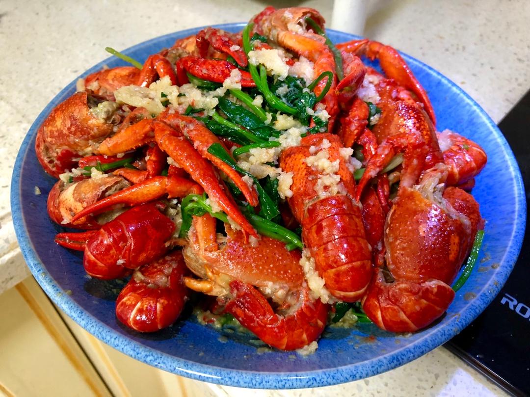 橘丽丝的蒜蓉小龙虾