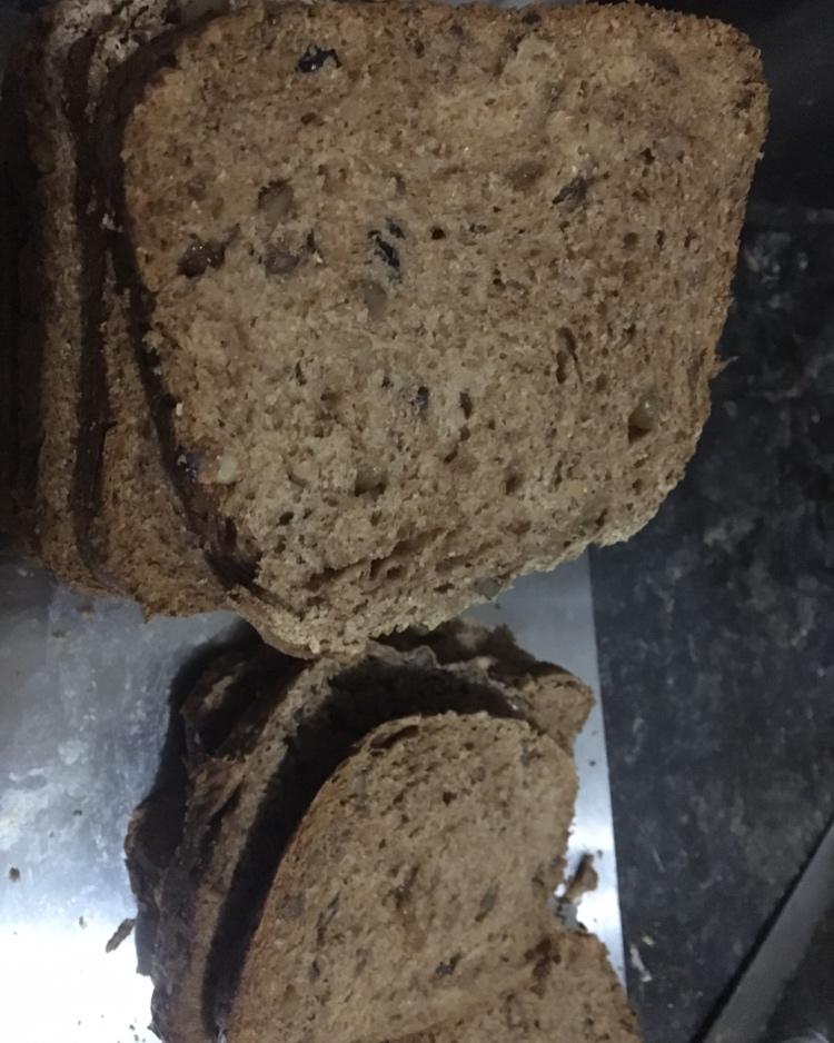 东菱麦旋风面包机之红糖全麦面包