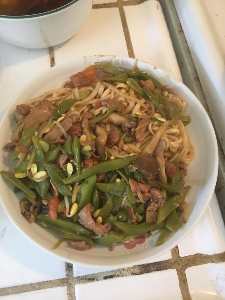 豆角焖面（减脂版）