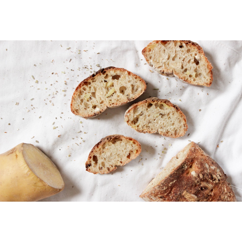 天然酵种黑麦马铃薯香包（洞洞发财包）