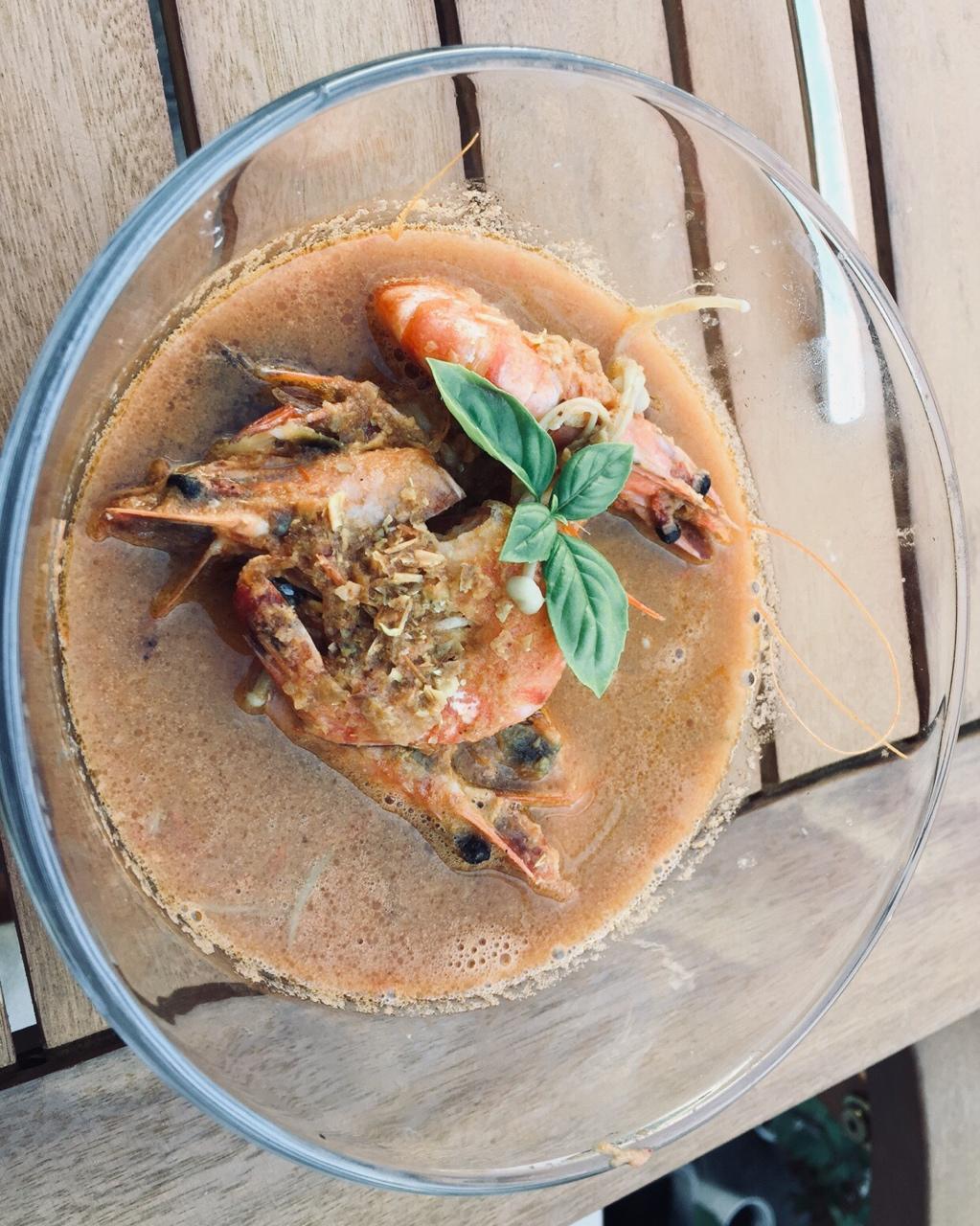 西班牙番茄海鲜汤