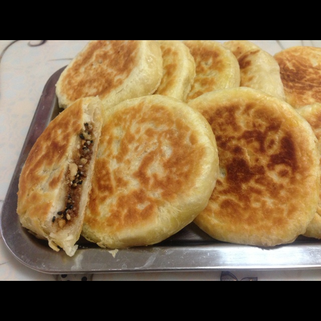 毛毛40做的红糖酥饼