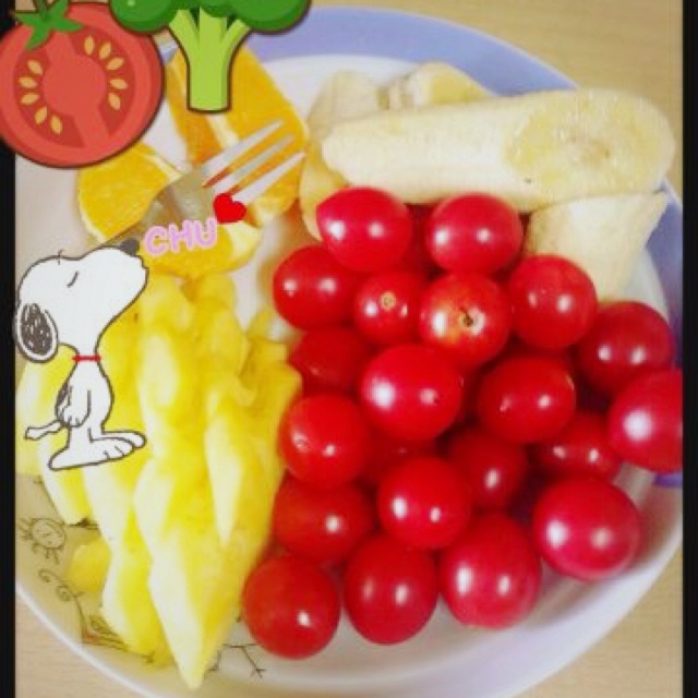 夏日水果餐